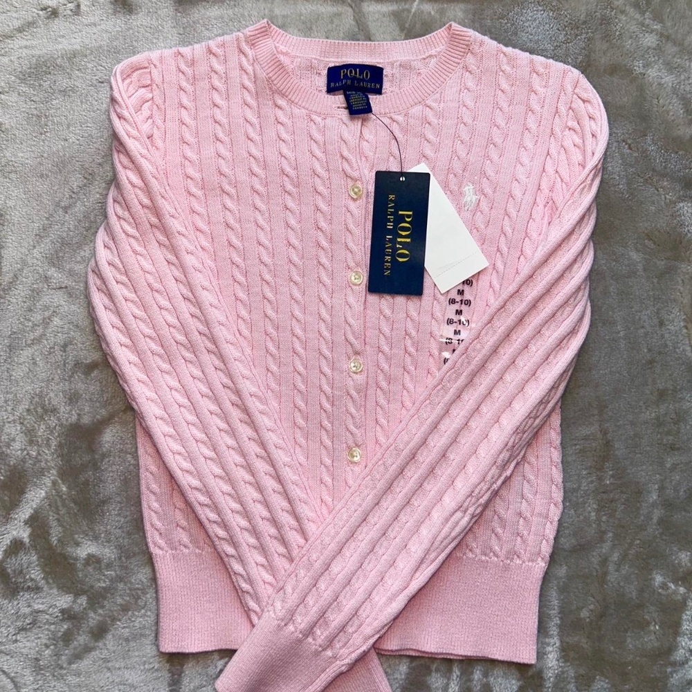 NWT Ralph Lauren Pink Sweater